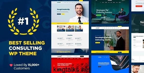 Consulting 5.2.3 Nulled - Business, Finance WordPress Theme