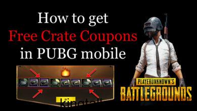 How to get Free Crate Coupons in PUBG mobile