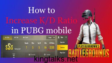 How to increase K/D Ratio in PUBG mobile