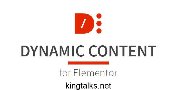Dynamic Content for Elementor 1.14.0 Nulled